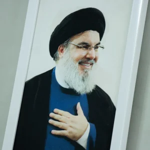 تابلو ایستاده | شهید نصرالله